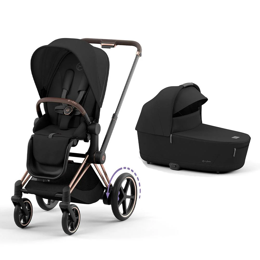 CYBEX e-Priam Pushchair - Sepia Black - Image 13