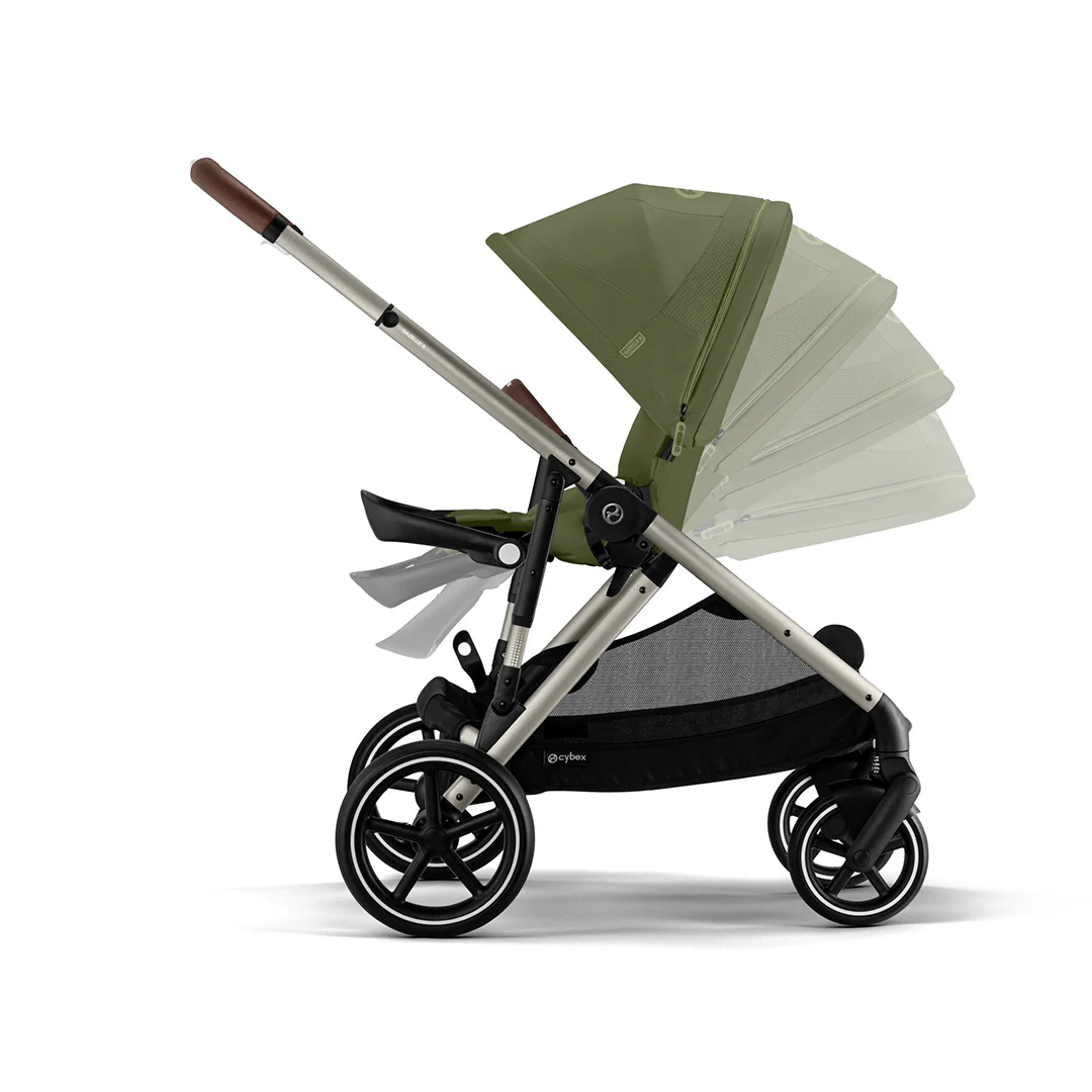 CYBEX Gazelle S Pushchair - Moss Green - Image 4