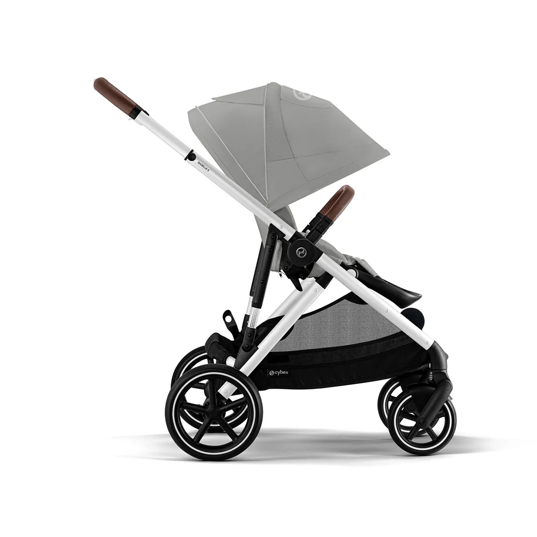 CYBEX Gazelle S Pushchair - Stone Grey - Silver - Image 3