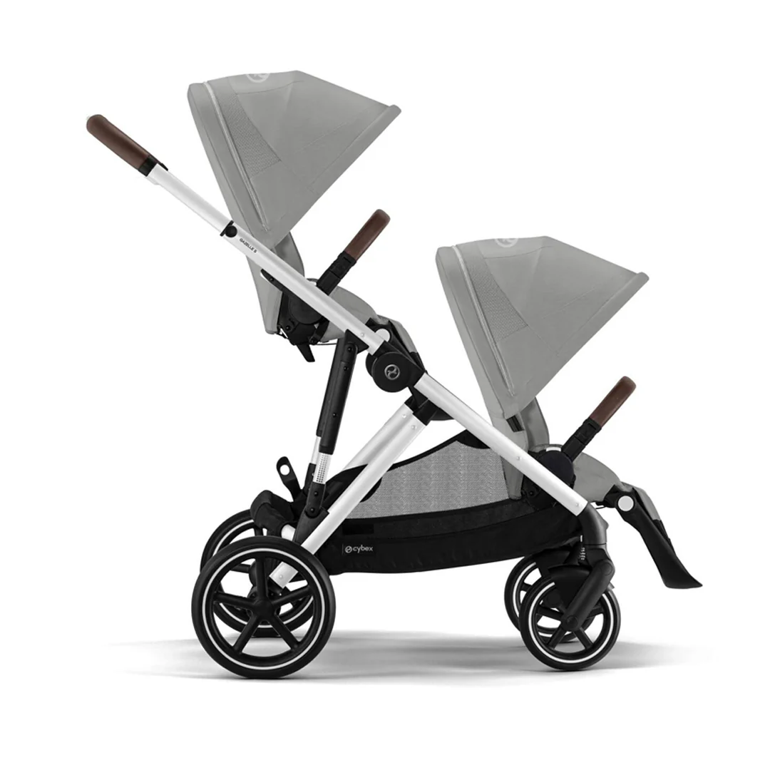 CYBEX Gazelle S Seat Unit - Stone Grey - Silver - Image 2