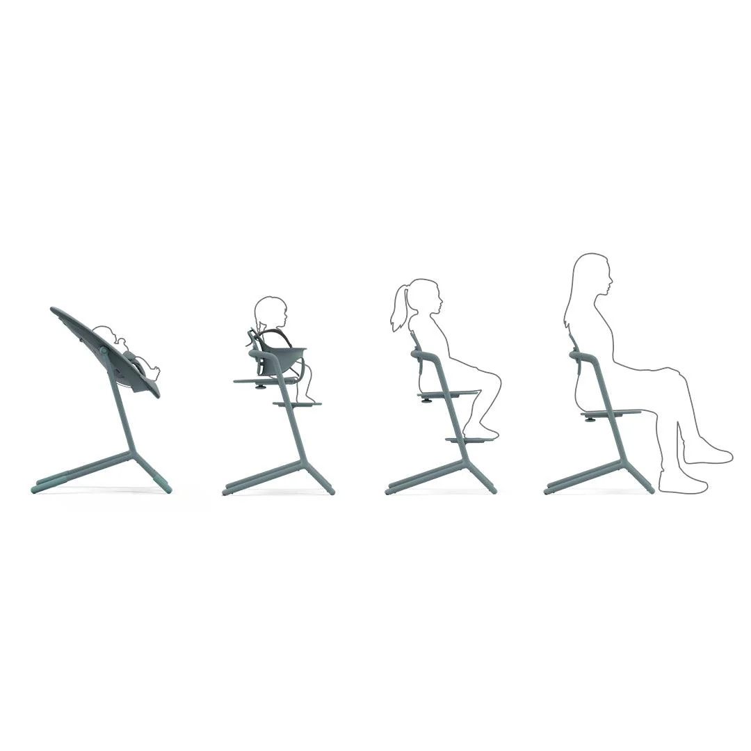 CYBEX LEMO 4-in-1 Highchair Set - Stunning Black - Image 9