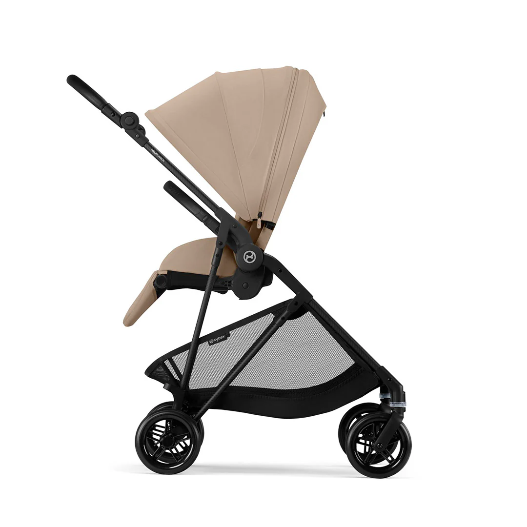 CYBEX Melio Carbon Pushchair - Almond Beige - Image 10