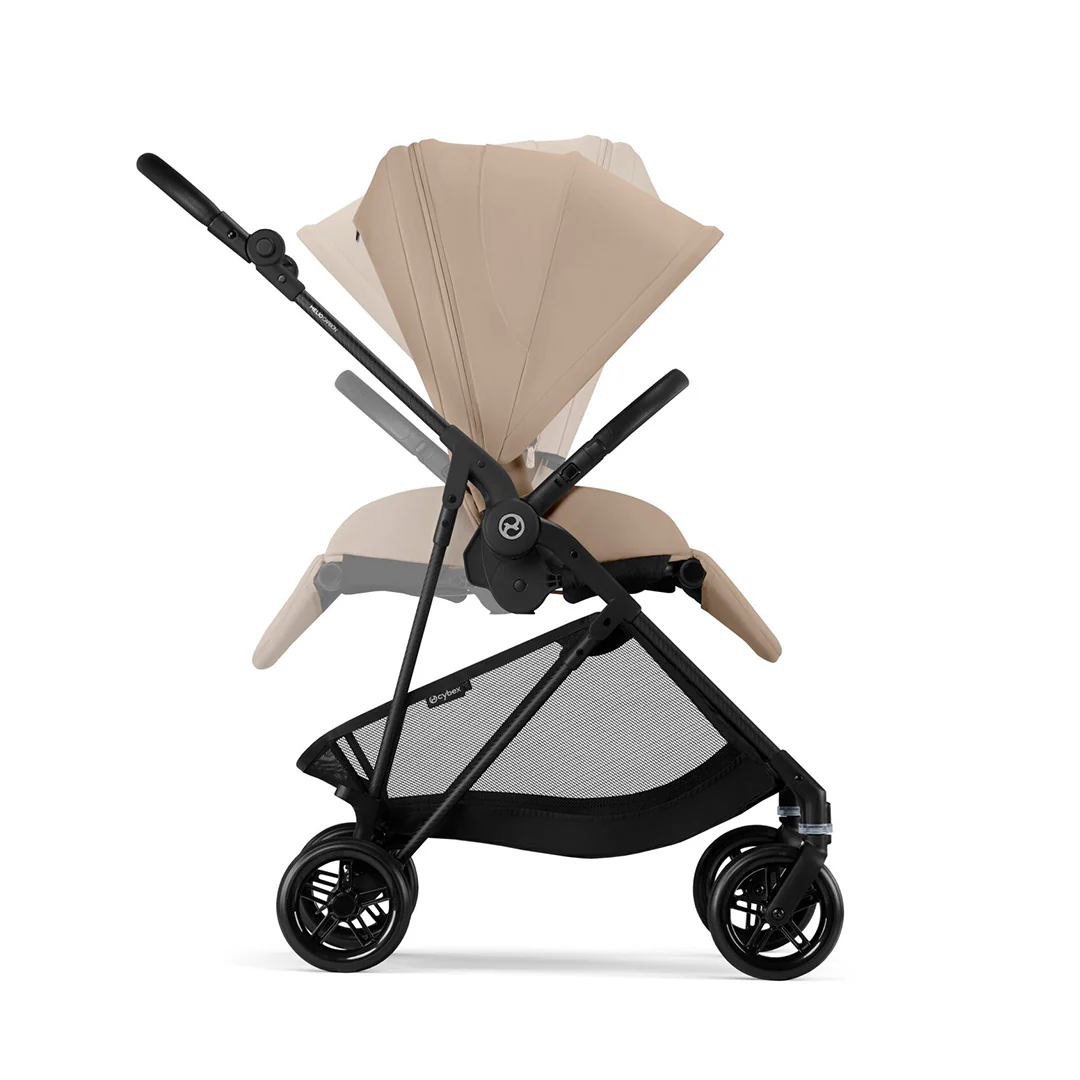CYBEX Melio Carbon Pushchair - Almond Beige - Image 11