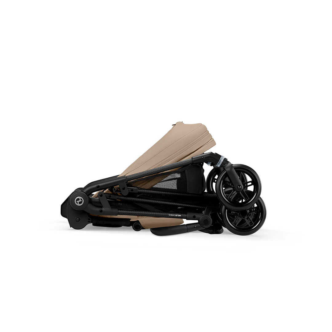 CYBEX Melio Carbon Pushchair - Almond Beige - Image 12