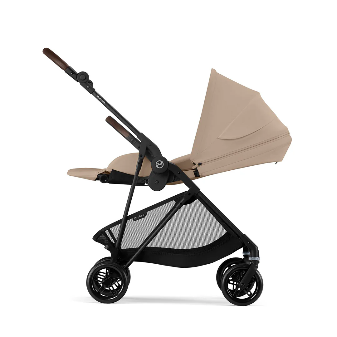 CYBEX Melio Carbon Pushchair - Almond Beige - Image 8