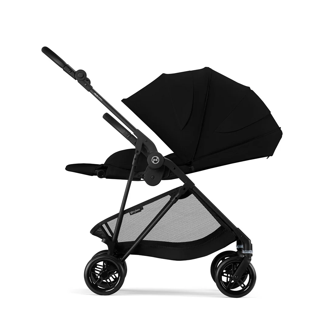 CYBEX Melio Carbon Pushchair - Magic Black - Image 9