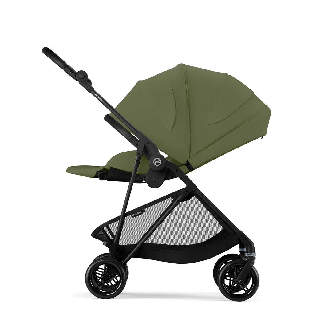 CYBEX Melio Carbon Pushchair - Moss Green - Image 10