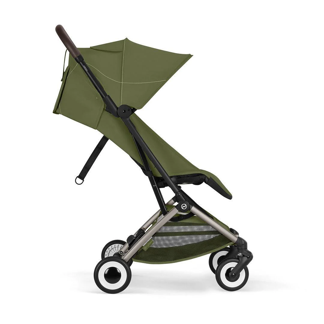 CYBEX Orfeo Compact Stroller - Moss Green - Image 3