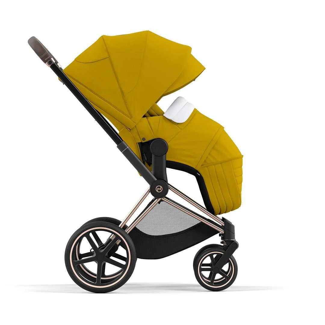 CYBEX Platinum Lite Cot - Mustard Yellow (2022) - Image 3