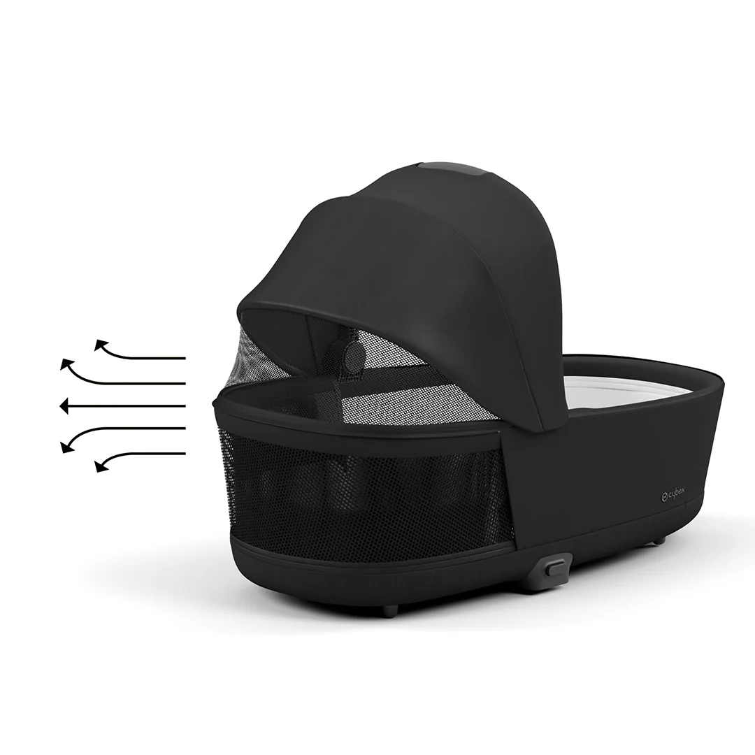 CYBEX Priam Lux Carrycot - Sepia Black - Image 3