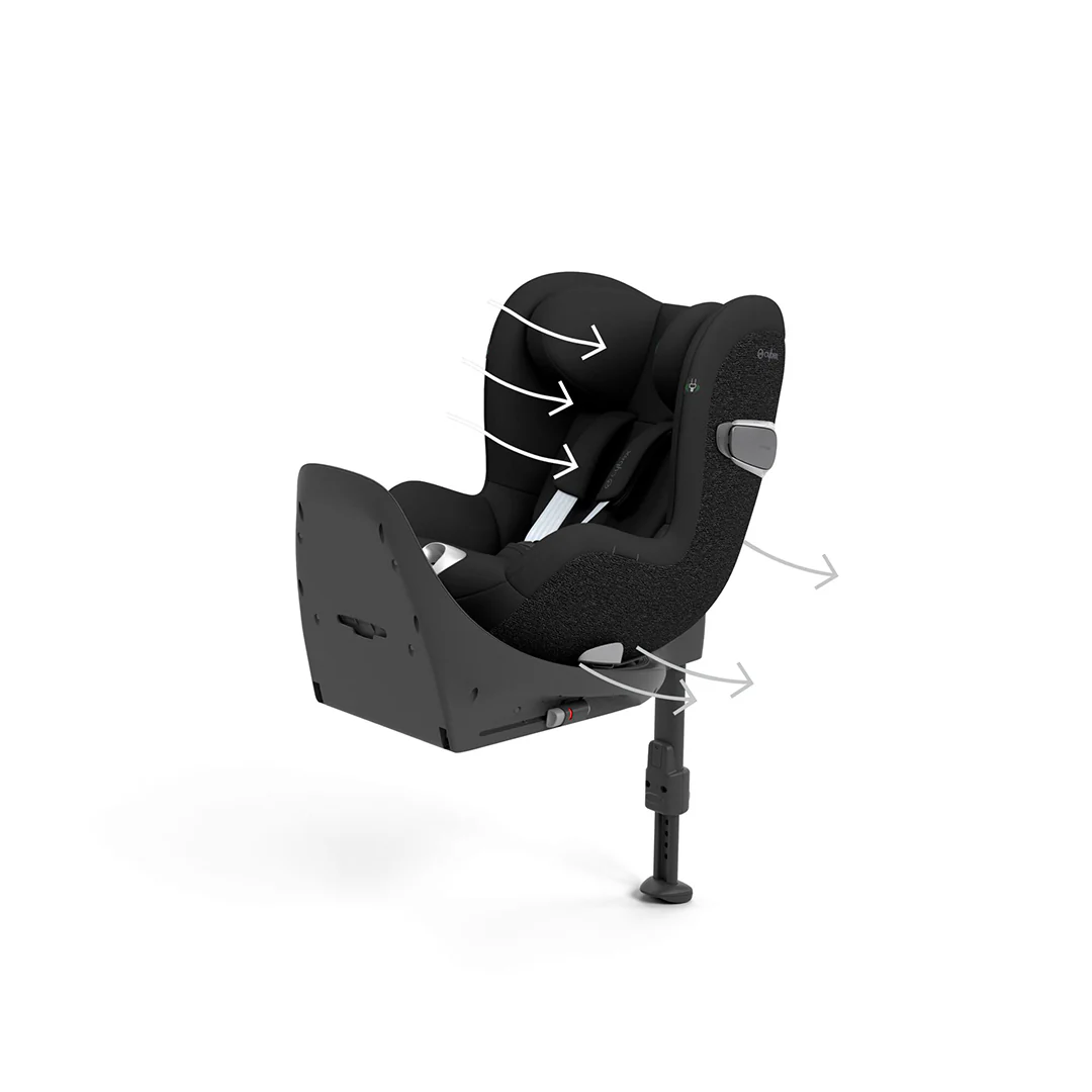 CYBEX Sirona T i-Size Car Seat - Sepia Black - Image 8