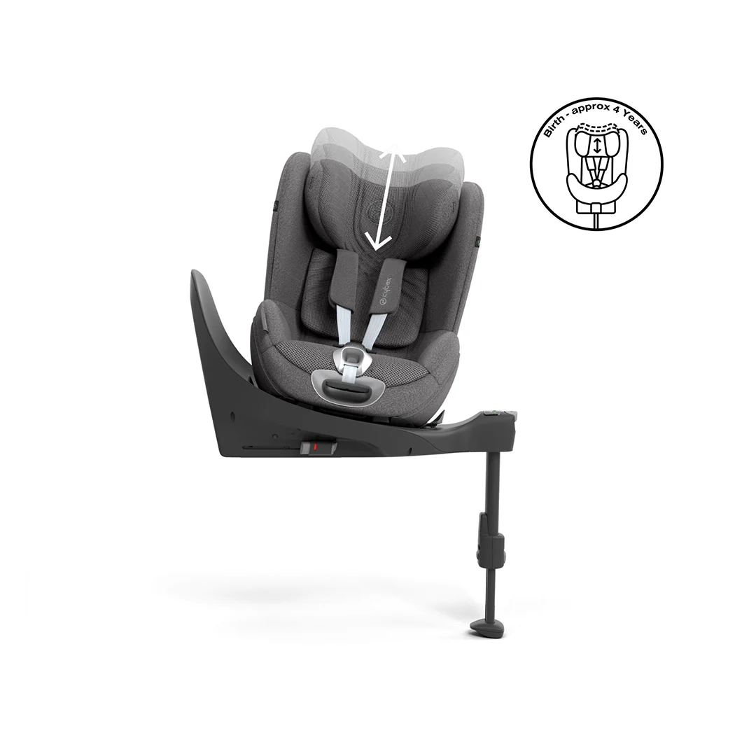 CYBEX Sirona T i-Size Plus Car Seat - Mirage Grey - Image 10