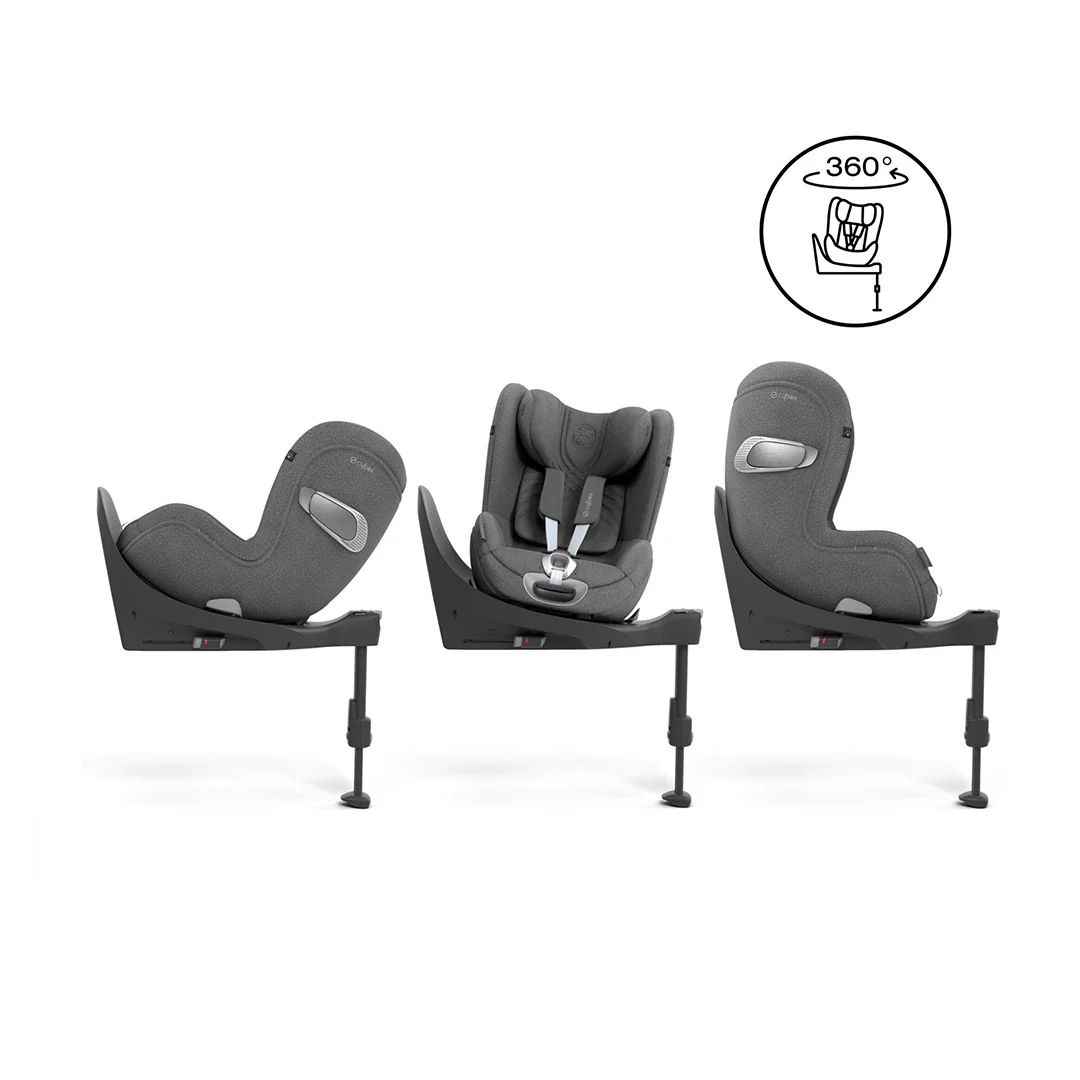 CYBEX Sirona T i-Size Plus Car Seat - Mirage Grey - Image 5