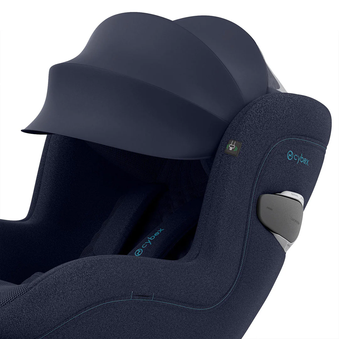CYBEX Sirona Ti i-Size Plus Car Seat - Nautical Blue - Image 4