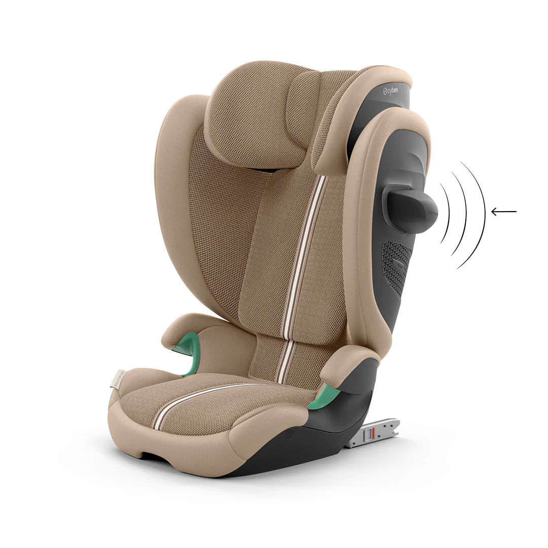 CYBEX Solution G2 Plus Car Seat - Almond Beige - Image 8