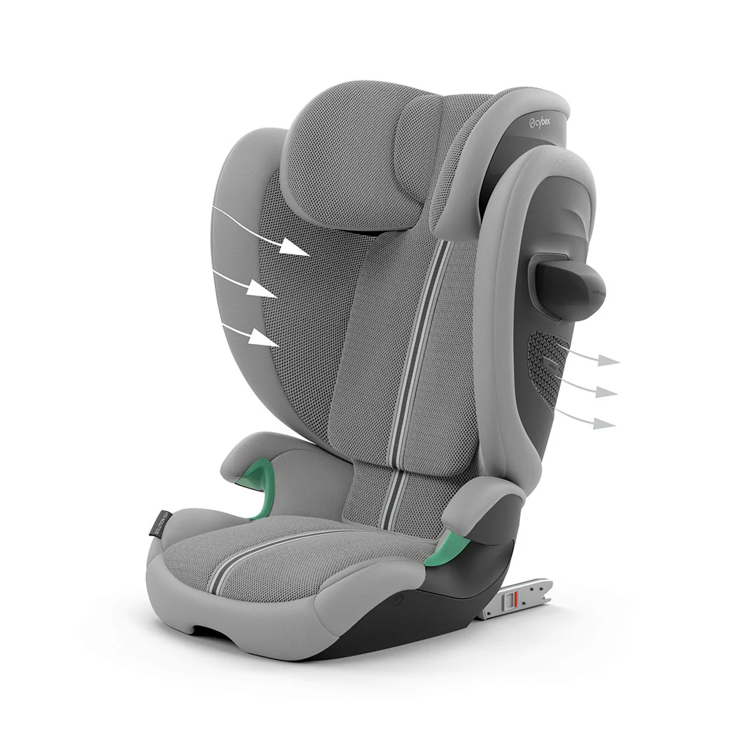CYBEX Solution G2 Plus Car Seat - Stone Grey - Image 9
