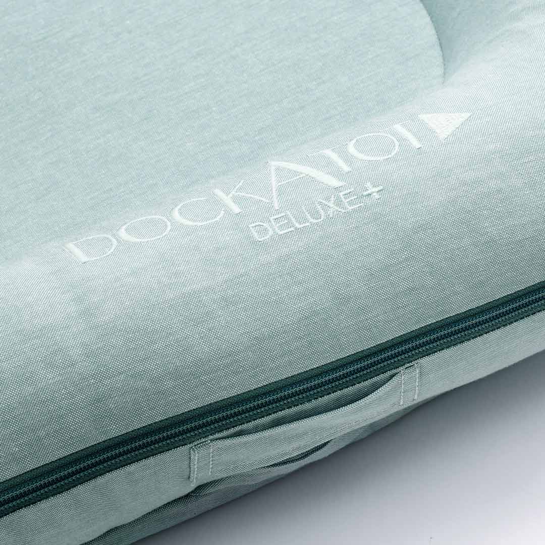 DockATot Deluxe+ Dock - Marine Chambray - Image 5