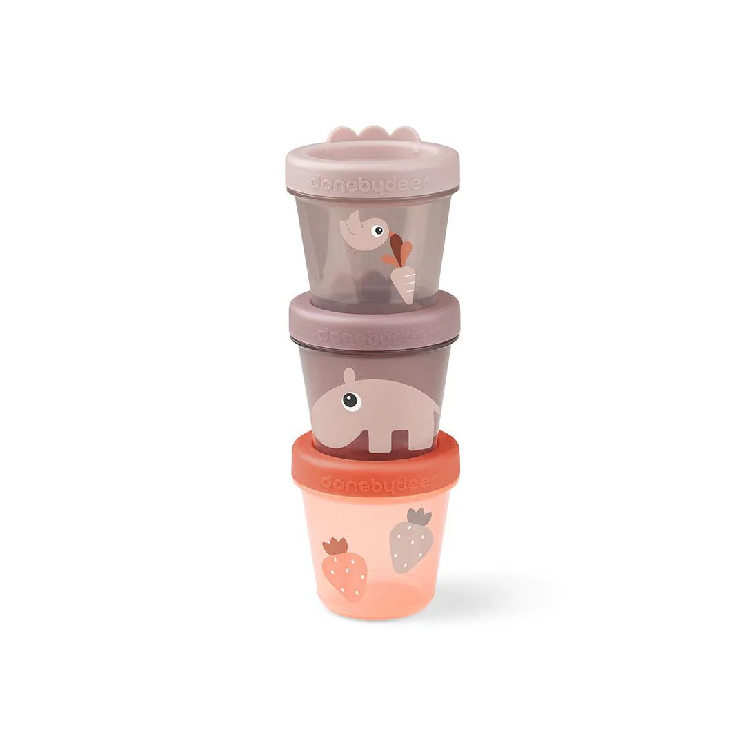 Done by Deer Baby Food Container - 3 Pack - Powder - Pack Ozzo