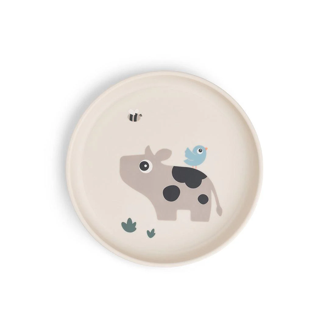 Done By Deer Foodie Plate - Tiny Farm Sand