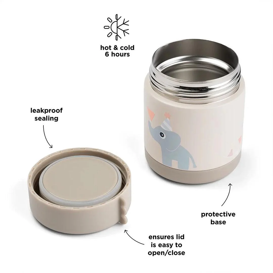 Done by Deer Insulated Food Jar - Celebration Sand - Image 3