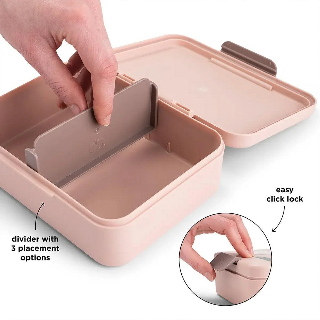 Done by Deer Lunch box w/divider - Tiny Farm Powder - Image 3