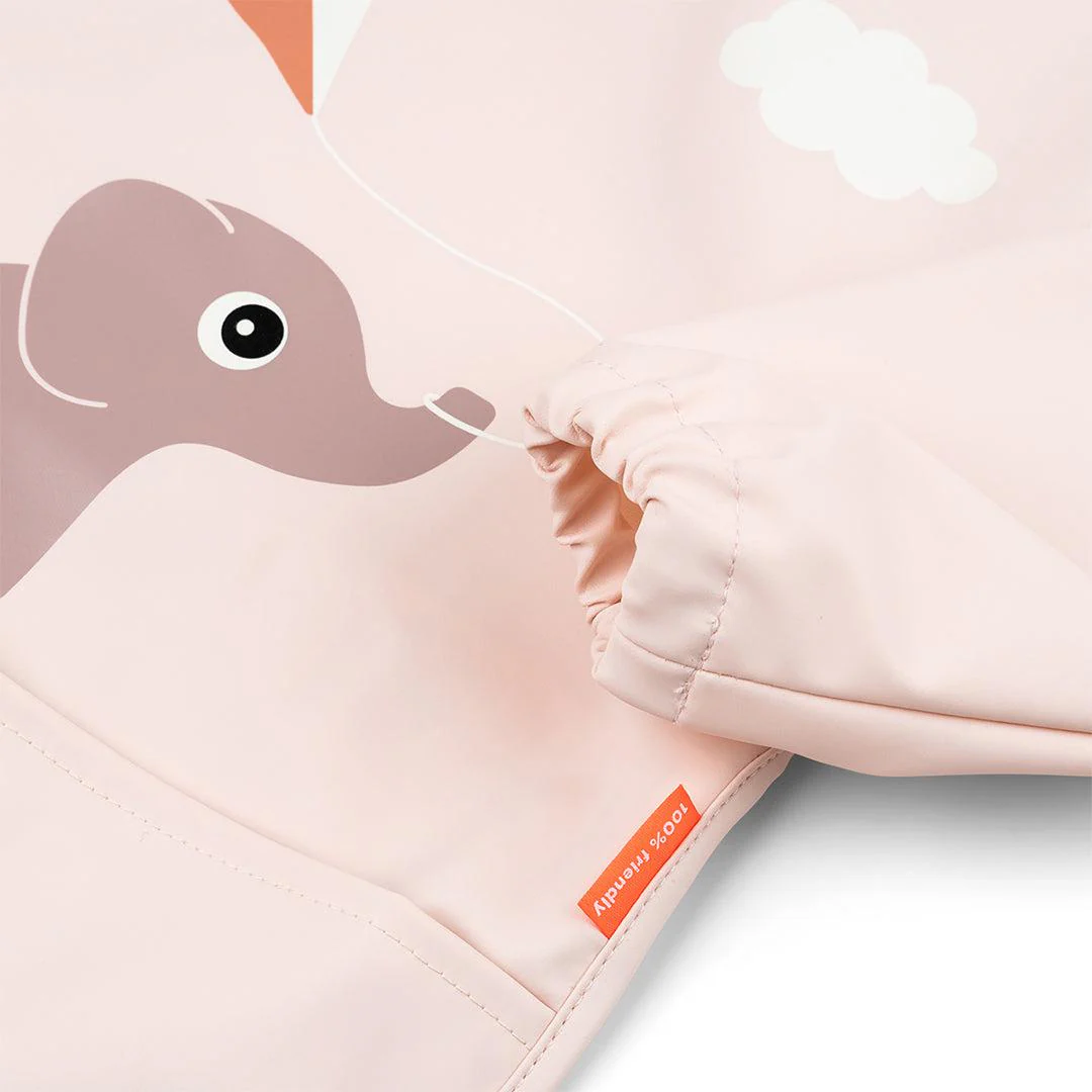 Done by Deer Sleeved Pocket Bib - Powder - Image 7