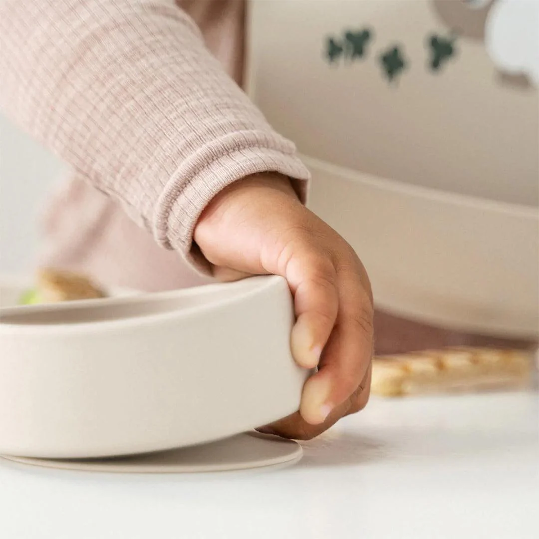 Done by Deer Stick & Stay Dinner Set - Tiny Farm Sand - Image 4