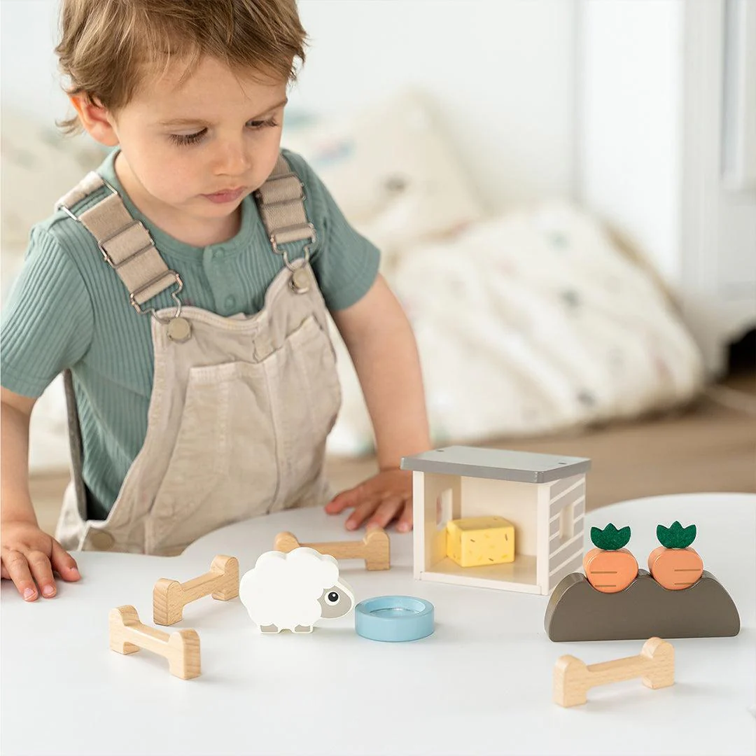 Done by Deer Tiny Farm Play Set - Sheepy - Image 2