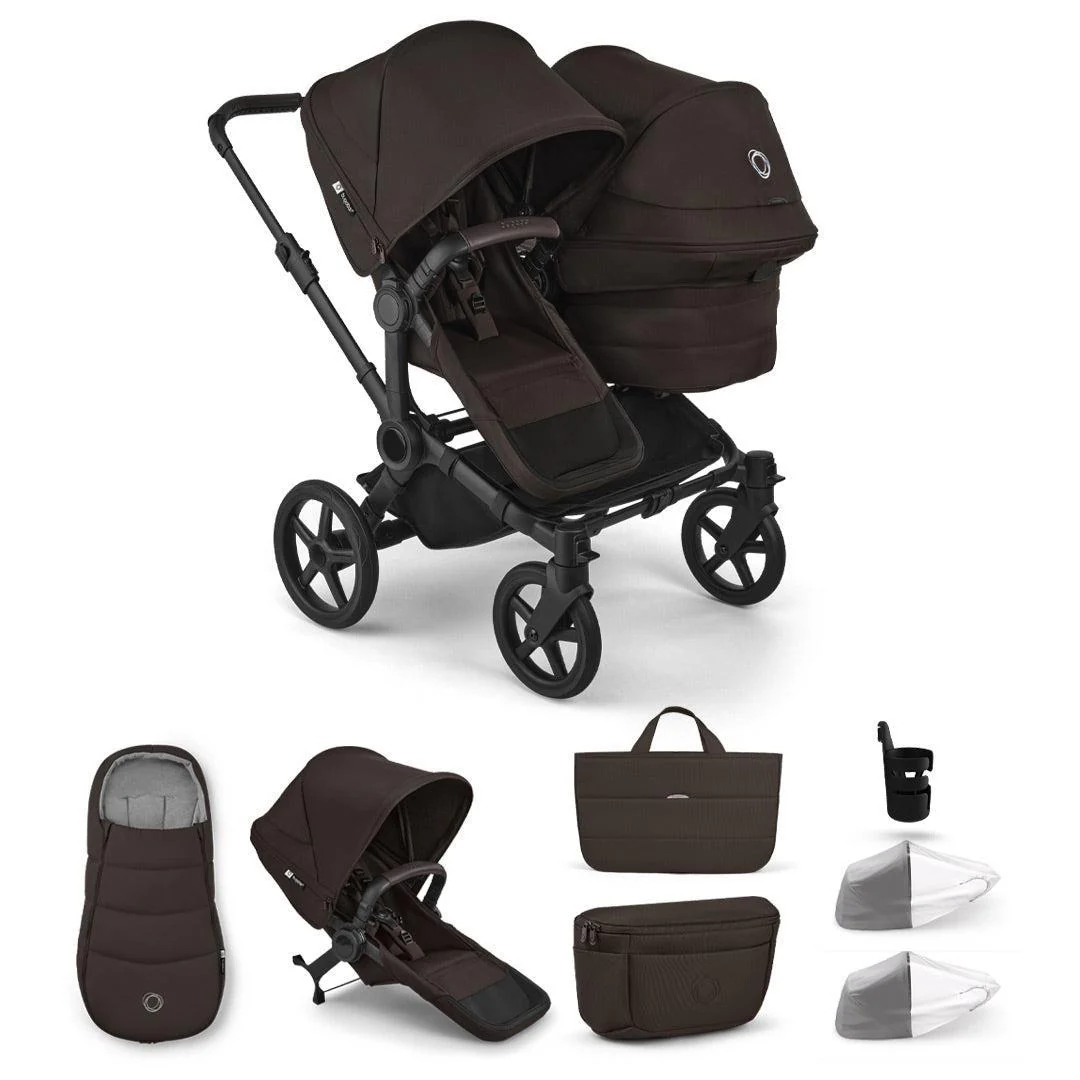 Bugaboo Donkey 6 Double Essential Stroller Bundle
