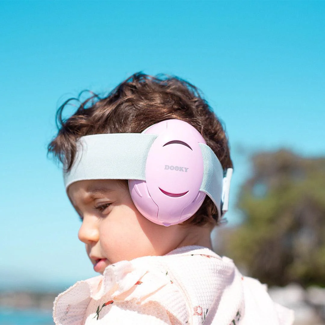 Dooky Baby Ear Protection - Pink - Image 3