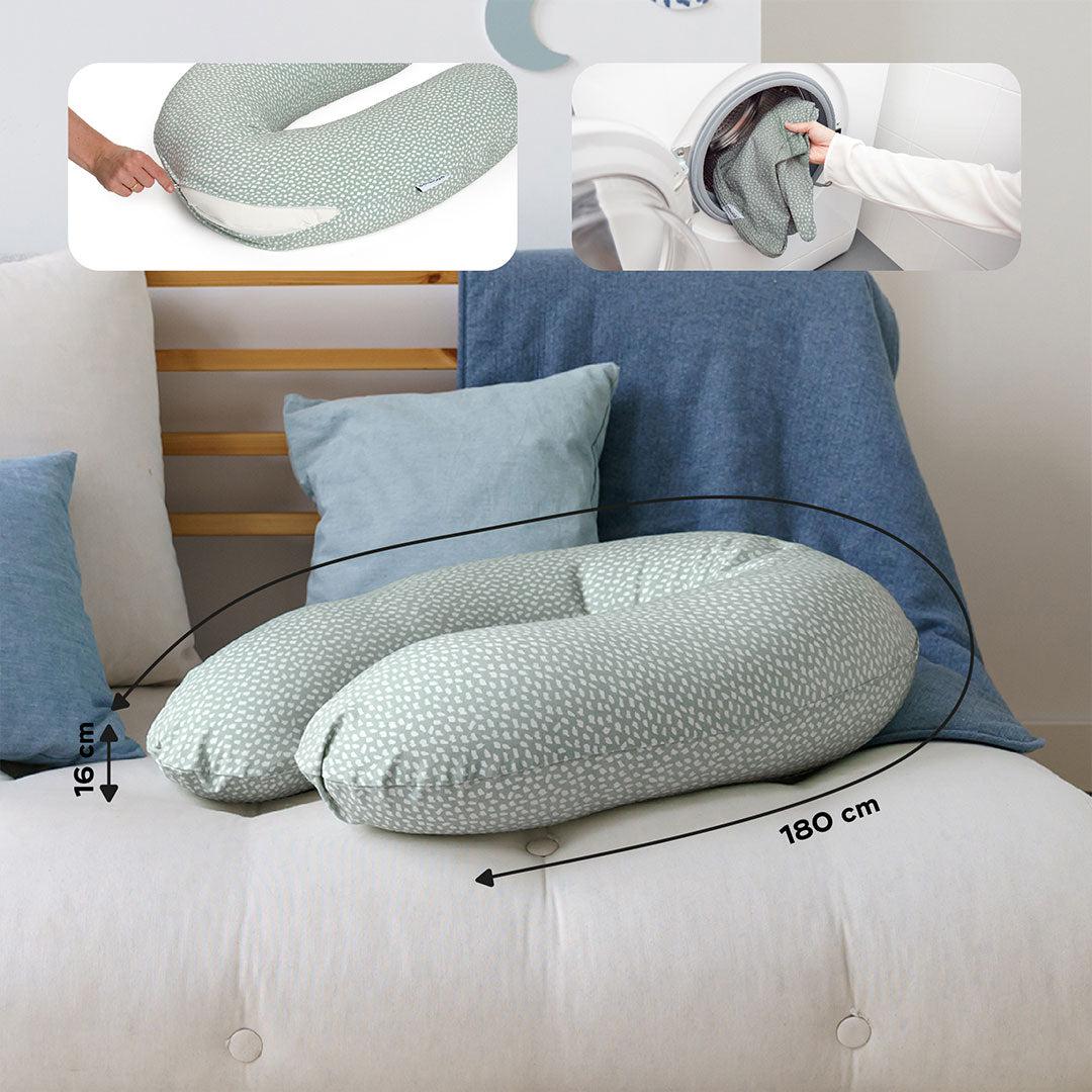 Doomoo Buddy Maternity Pillow - Cloudy Khaki - Image 6