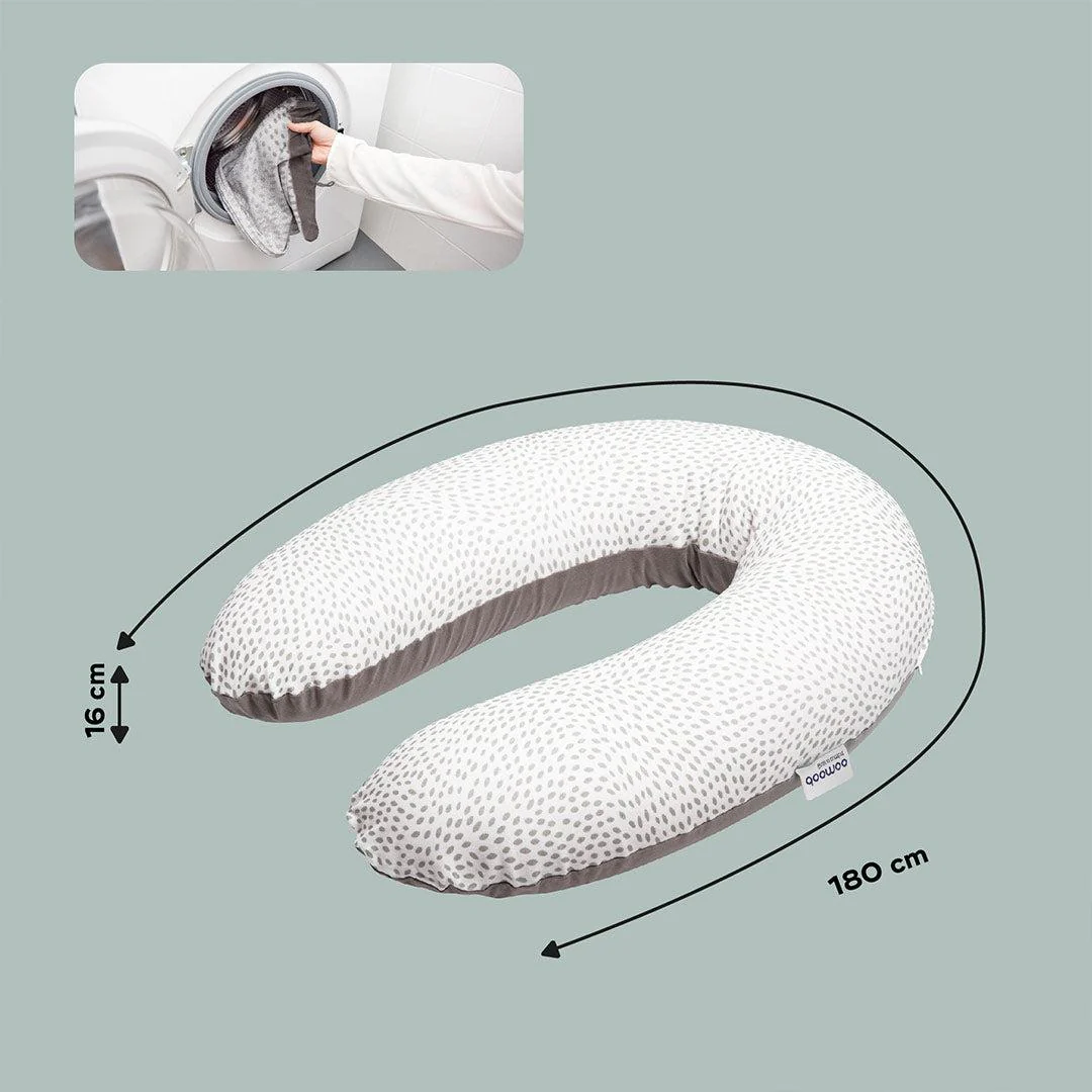Doomoo Buddy Maternity Pillow - Risotto Taupe - Image 6
