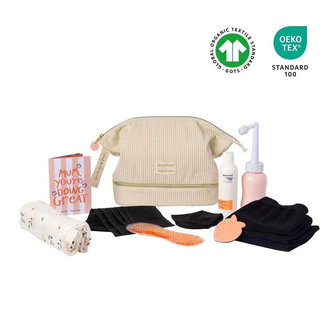 Doomoo Vanity - Post Partnum/Hospital Bag Kit - Cream - Image 11