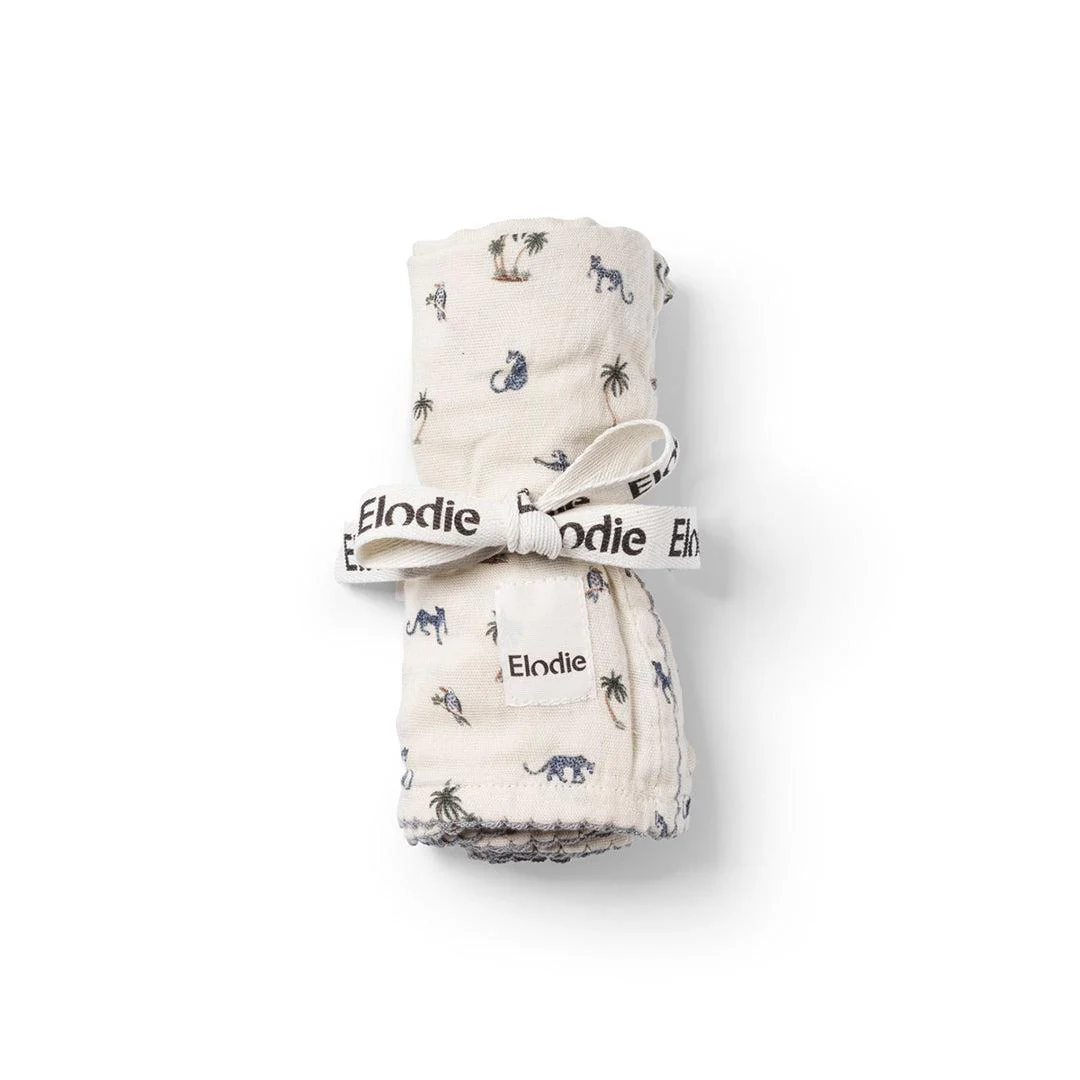 Elodie Details Bamboo Muslin Blanket - Garden Leo's Resort - Image 3