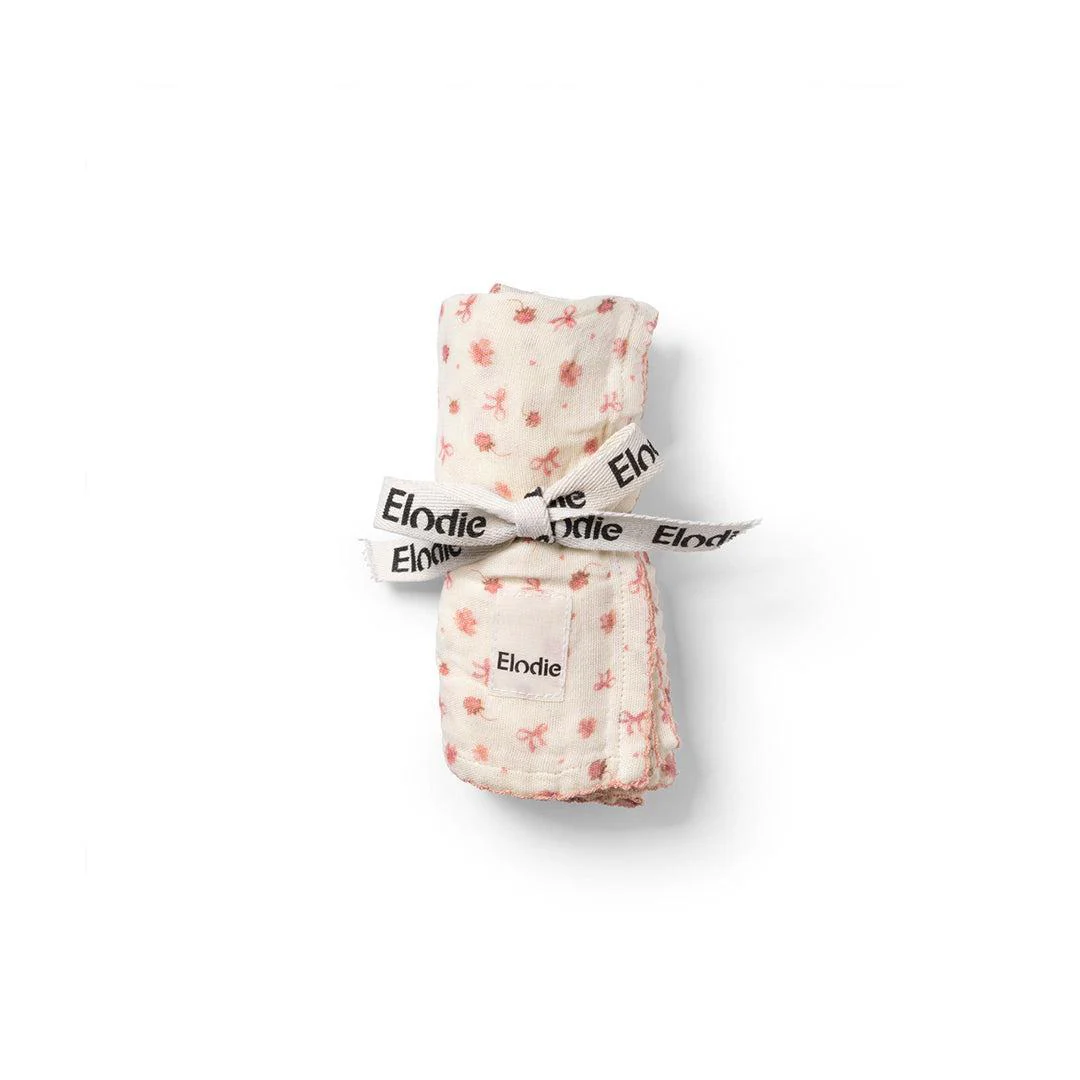 Elodie Details Bamboo Muslin Blanket - Petit River Rose - Image 3