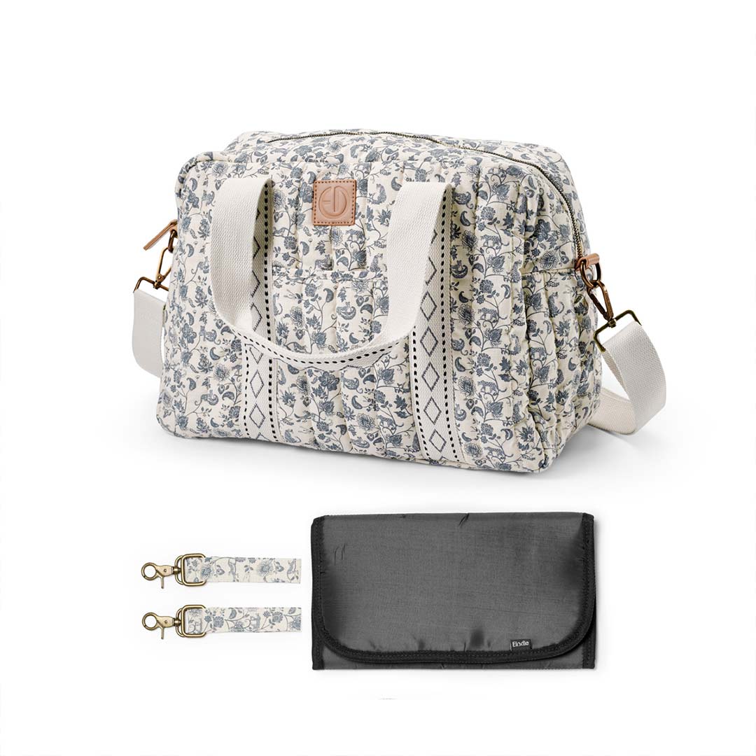 Elodie Details Changing Bag - Garden Leo Toile - Image 11