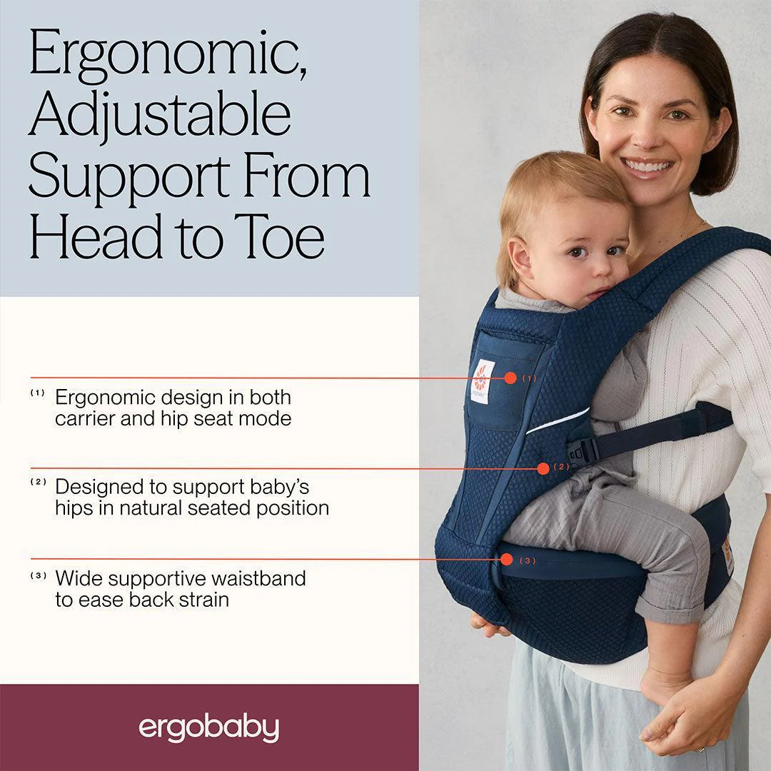 Ergobaby Alta Hip Seat - Midnight Blue - Image 3