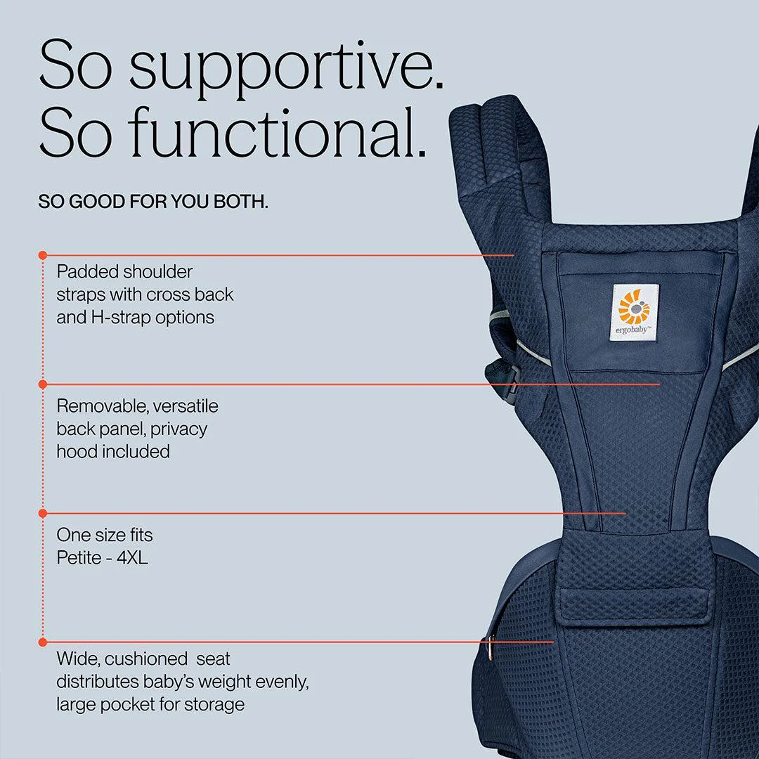 Ergobaby Alta Hip Seat - Midnight Blue - Image 4