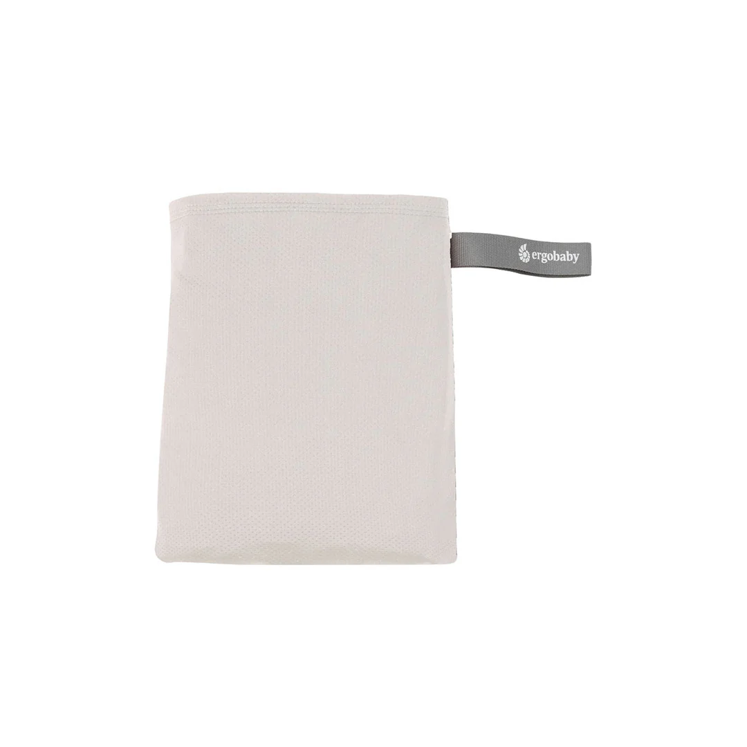 Ergobaby Aura Wrap - Sustainable Mesh - Soft Grey - Image 12