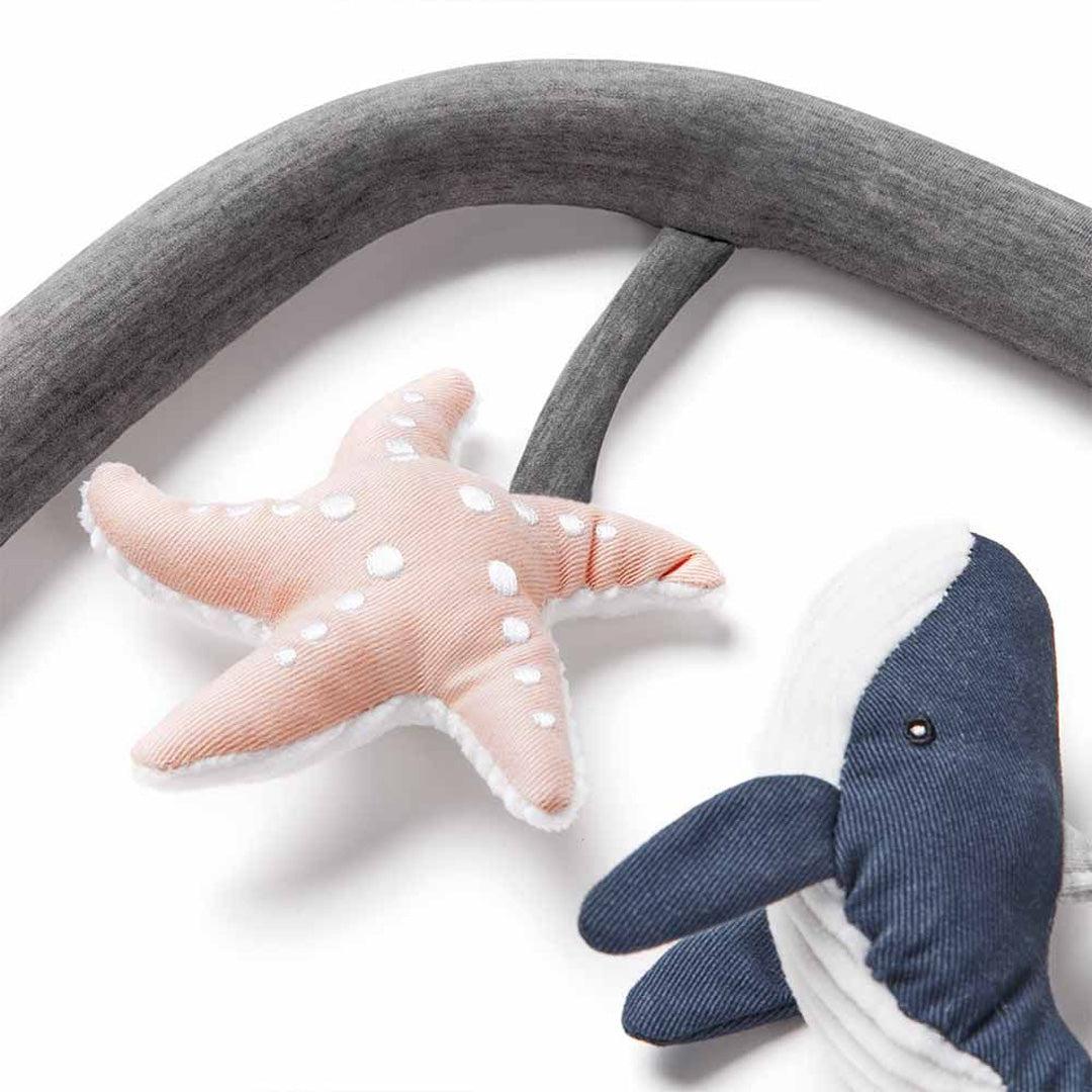 Ergobaby Evolve Bouncer Toy Bar - Ocean Wonders - Charcoal Grey - Image 4