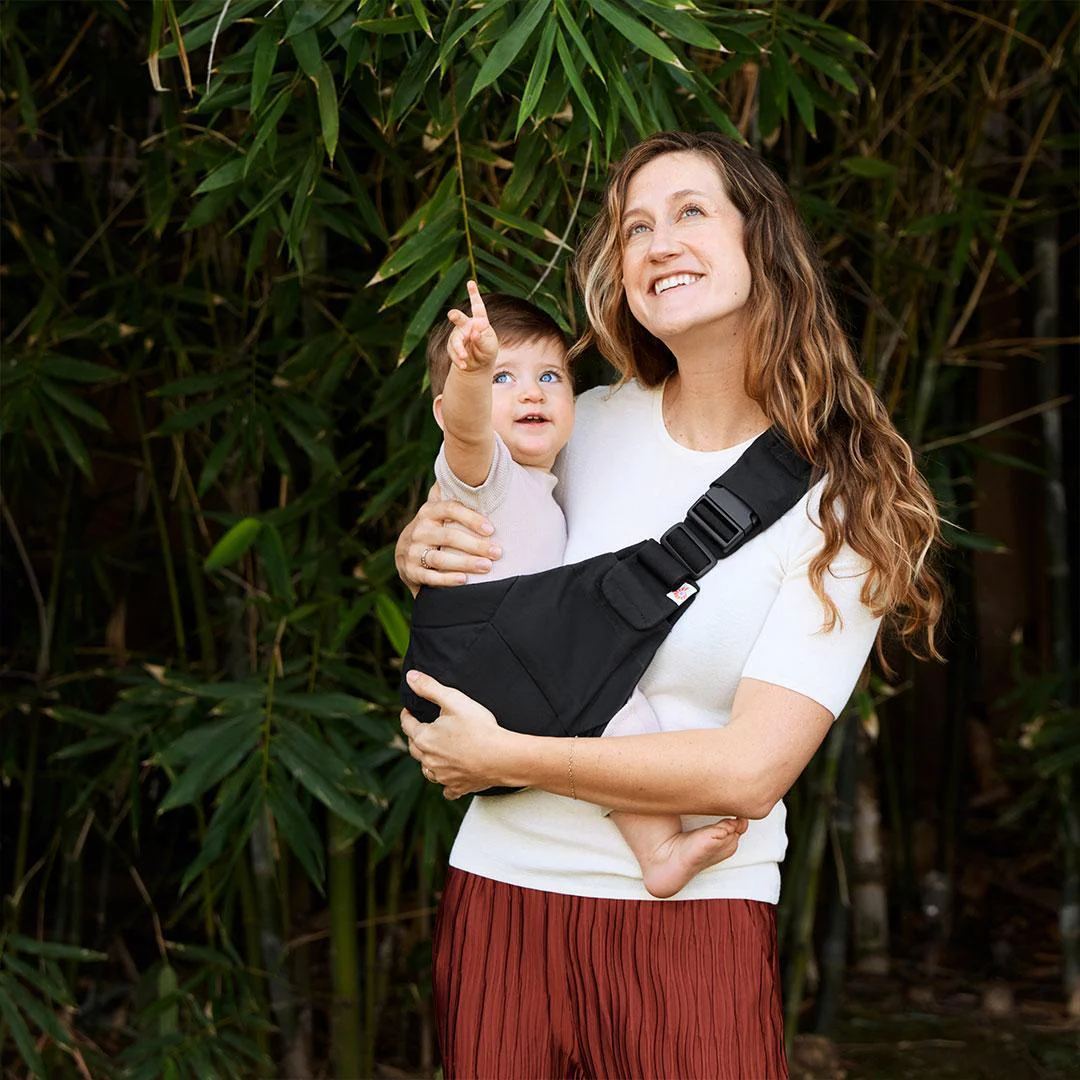 Ergobaby Upsie Sling Carrier - Onyx Black - Image 10
