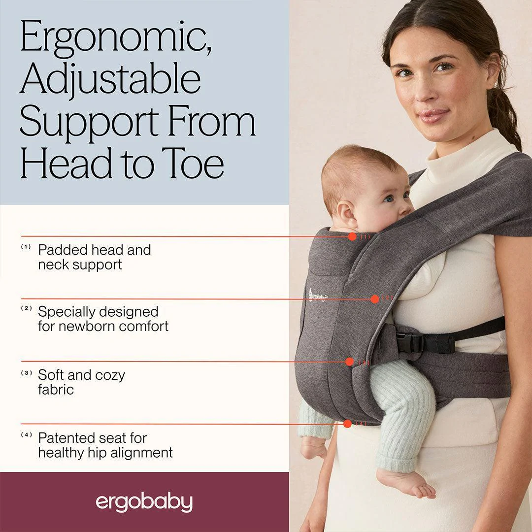 Ergobaby Embrace Carrier - Heather Grey - Image 3