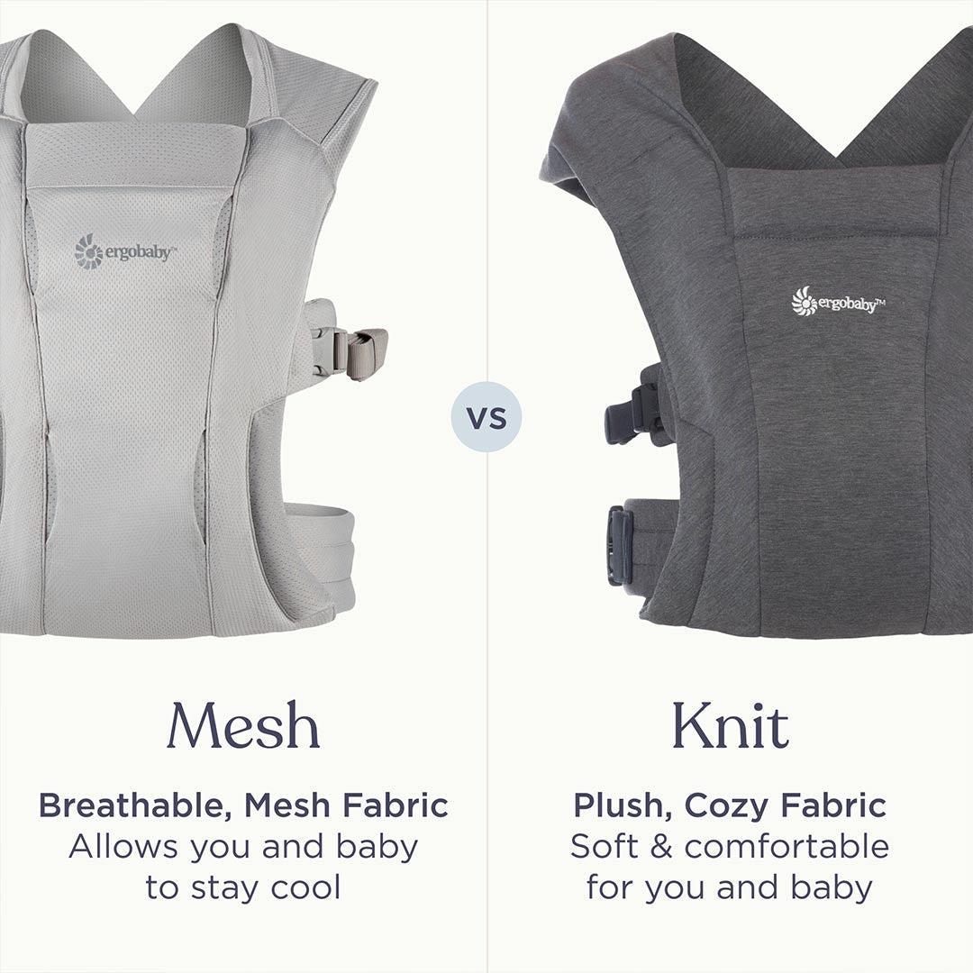 Ergobaby Embrace Carrier - Soft Air Mesh - Soft Grey - Image 12