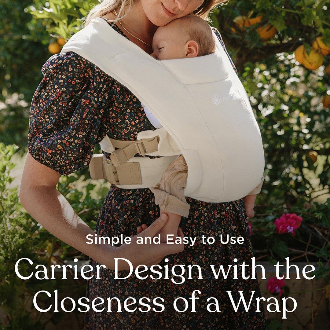 Ergobaby Embrace Carrier - Soft Air Mesh - Soft Grey - Image 3