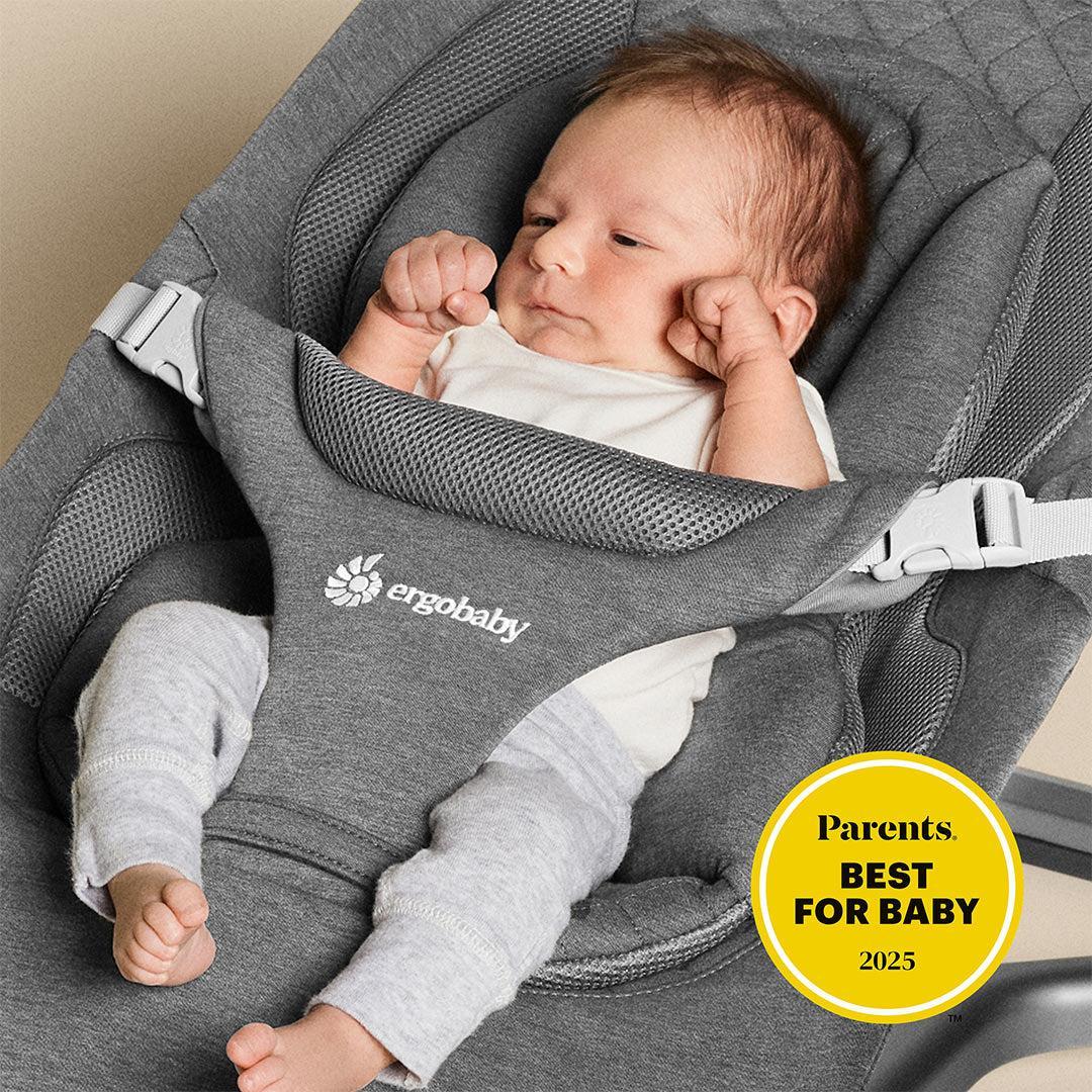 Ergobaby Evolve 3-in-1 Bouncer - Charcoal Grey - Image 2