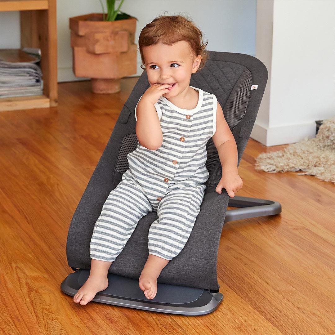 Ergobaby Evolve 3-in-1 Bouncer - Charcoal Grey - Image 8