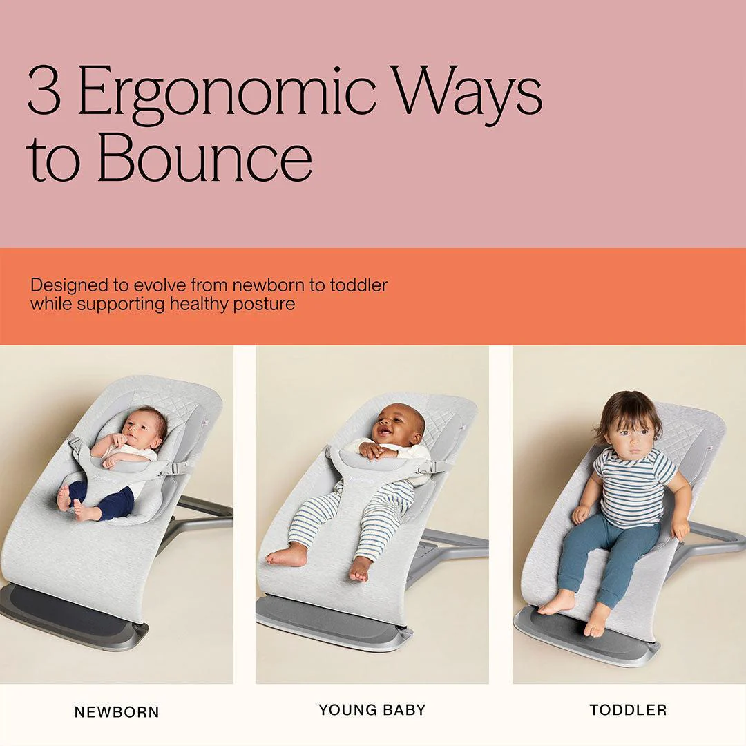 Ergobaby Evolve 3-in-1 Bouncer - Cream - Image 5
