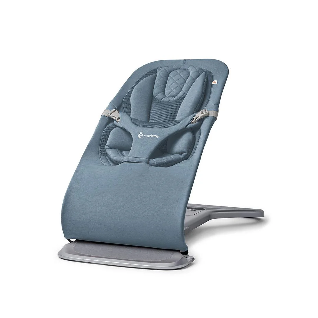 Ergobaby Evolve 3-in-1 Bouncer - Oxford Blue