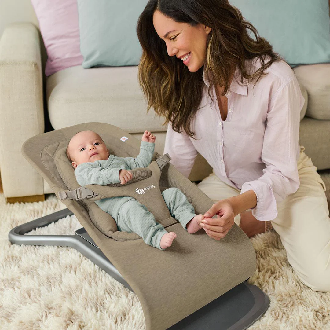 Ergobaby Evolve 3-in-1 Bouncer - Soft Olive - Image 11