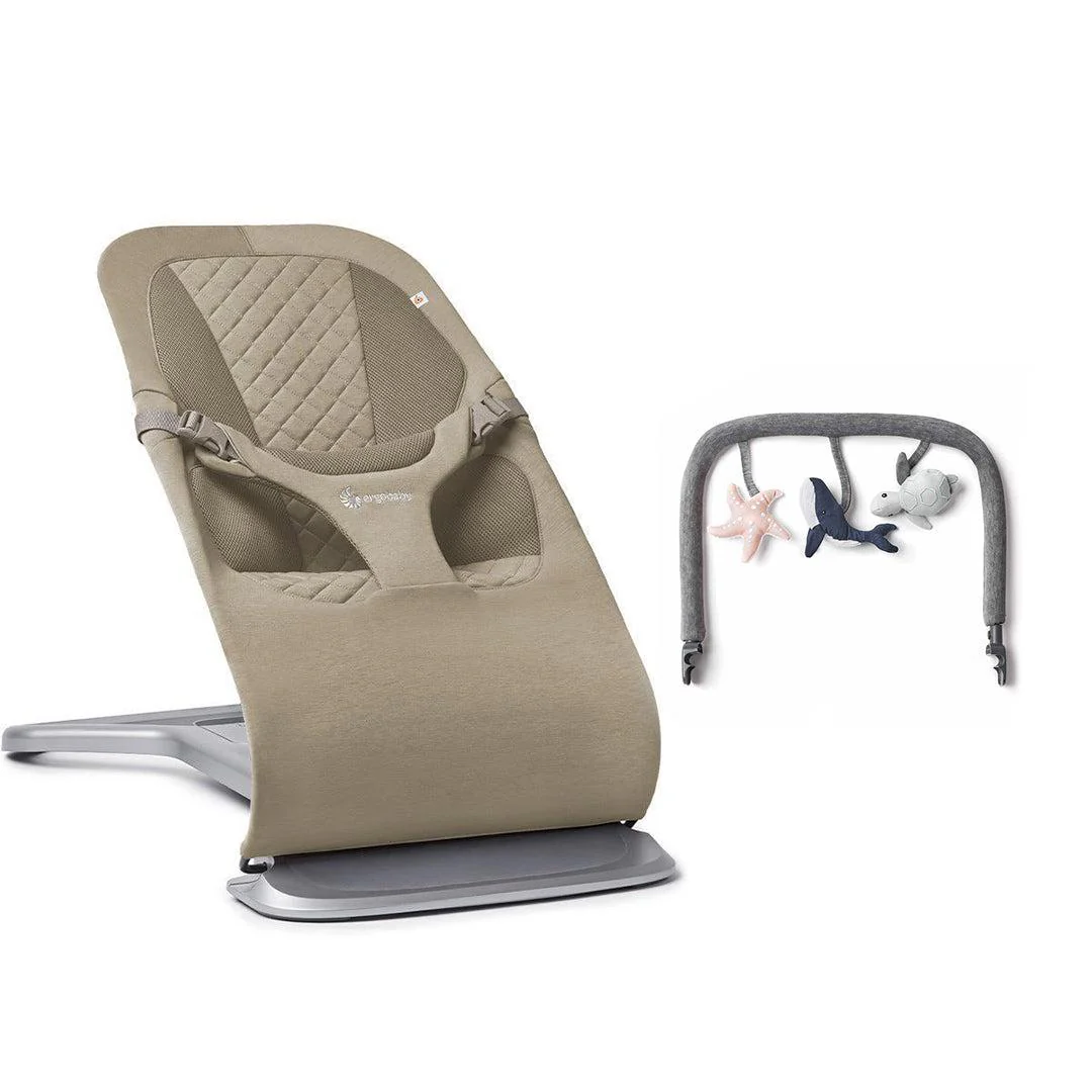 Ergobaby Evolve 3-in-1 Bouncer - Soft Olive - Image 14